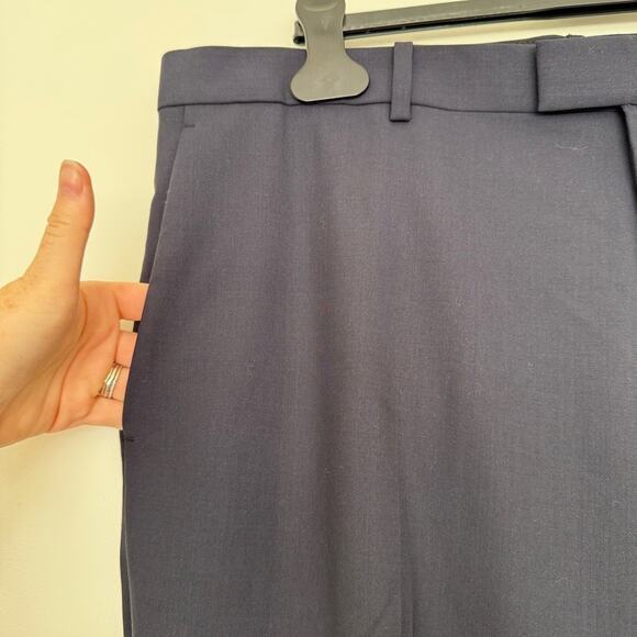 Theory Marlo Dark Blue Men's Trousers - Picture 3 of 8